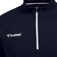 Hummel Herren-Sweatshirt hmlAuthentic Half Zip Sweat marine 3XL