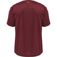 Hummel Herren-Trikot hmlCore XK Poly Jersey Ss maroon L