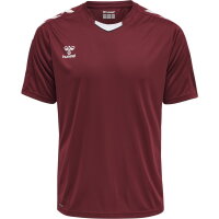 Hummel Herren-Trikot hmlCore XK Poly Jersey Ss maroon L