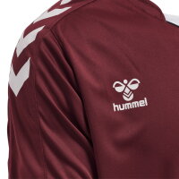 Hummel Herren-Trikot hmlCore XK Poly Jersey Ss maroon L