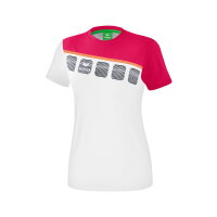Erima Damen-T-Shirt 5-C T-Shirt Women wei&szlig;/love...